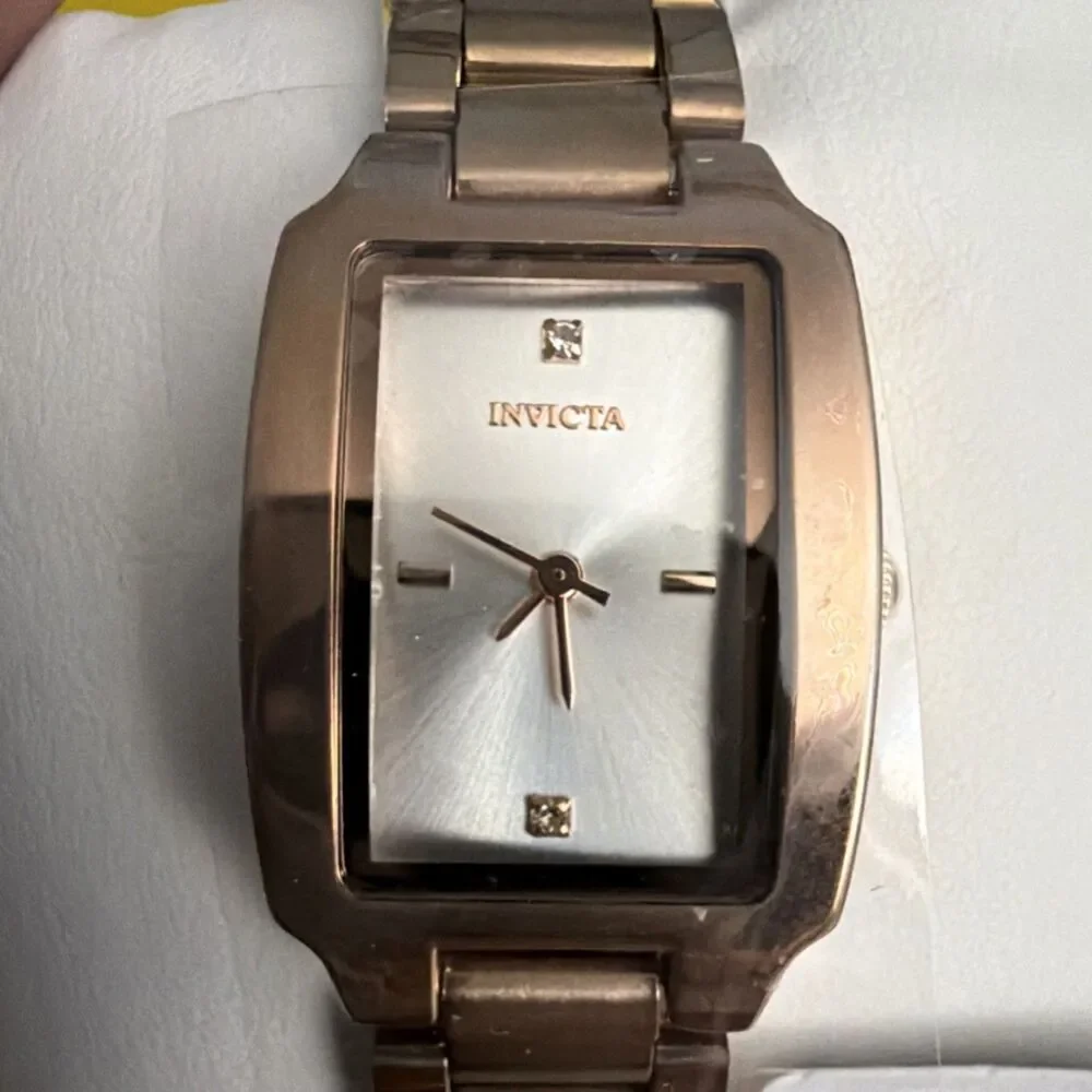 Invicta Wildflower Women's Watch Rectangle face Rose Gold 22 mm 69446